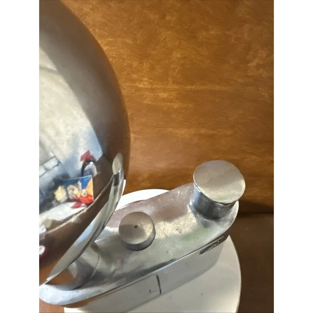 LARGE METAL CAST ALUMINUM DISPLAY MOLDED AS A CAMERA WITH FLASH, 11.25 X 6.25